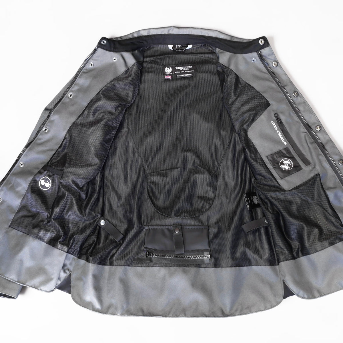 MERLIN（マーリン）メッシュジャケット "AERO MESH D3O RIDING SHIRT" 【ダークグレー】