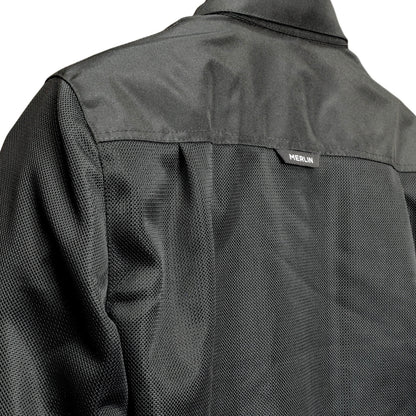 MERLIN（マーリン）メッシュジャケット "AERO MESH D3O RIDING SHIRT" 【ブラック】