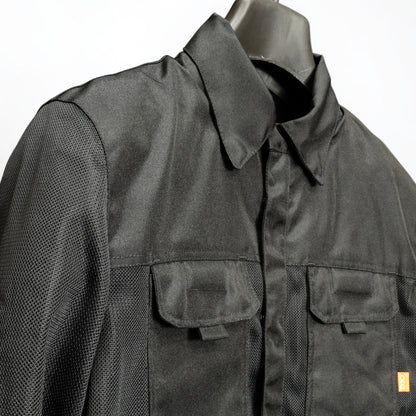 MERLIN（マーリン）メッシュジャケット "AERO MESH D3O RIDING SHIRT" 【ブラック】