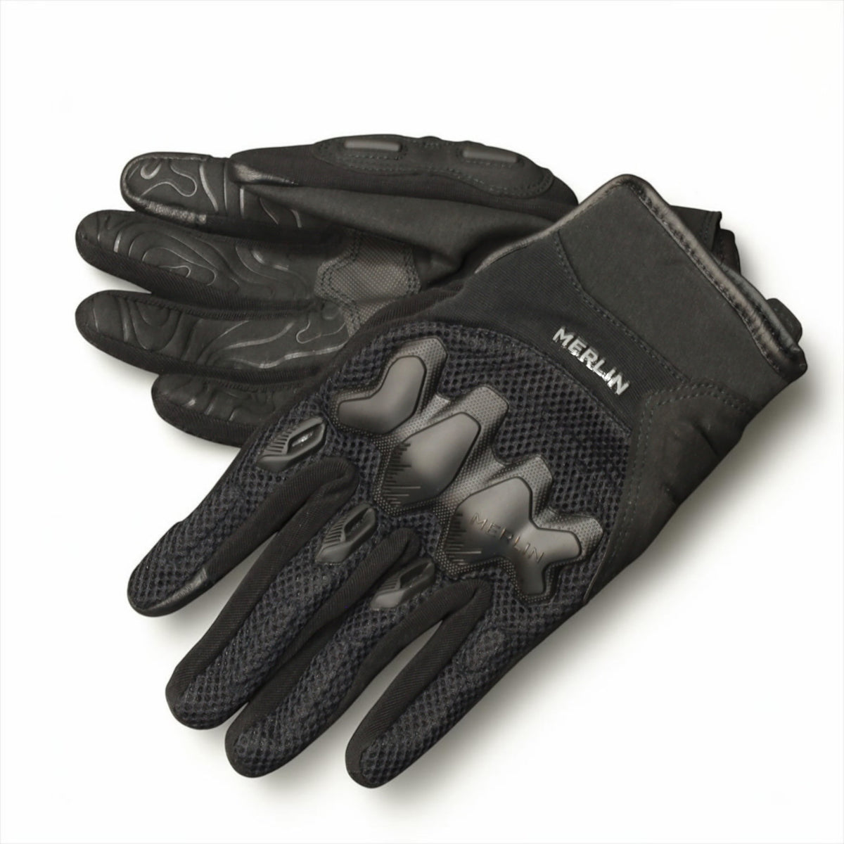 MERLIN （マーリン）メッシュグローブ "AIRFLOW TRAIL GLOVE" 【ブラック】
