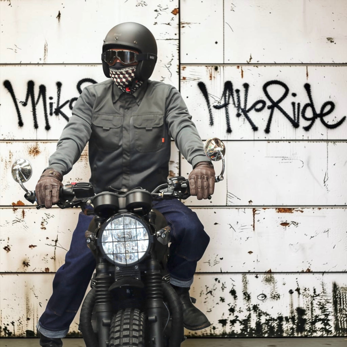 MERLIN（マーリン）メッシュジャケット "AERO MESH D3O RIDING SHIRT" 【ダークグレー】