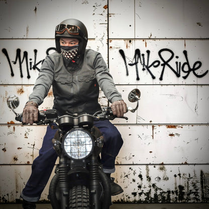 MERLIN（マーリン）メッシュジャケット "AERO MESH D3O RIDING SHIRT" 【ダークグレー】