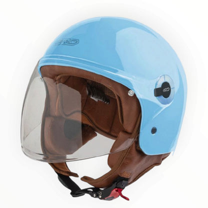 GARIBALDI（ガリバルディ）G11 ジェットヘルメット【Light Blue】装飾品
