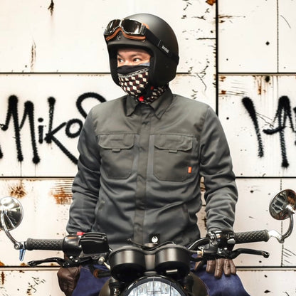 MERLIN（マーリン）メッシュジャケット "AERO MESH D3O RIDING SHIRT" 【ダークグレー】