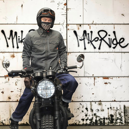 MERLIN（マーリン）メッシュジャケット "AERO MESH D3O RIDING SHIRT" 【ダークグレー】