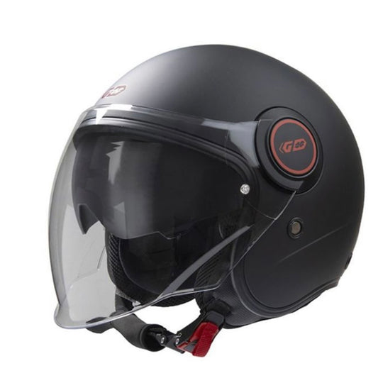 GARIBALDI（ガリバルディ）G21 ジェットヘルメット【Matt Black】装飾品