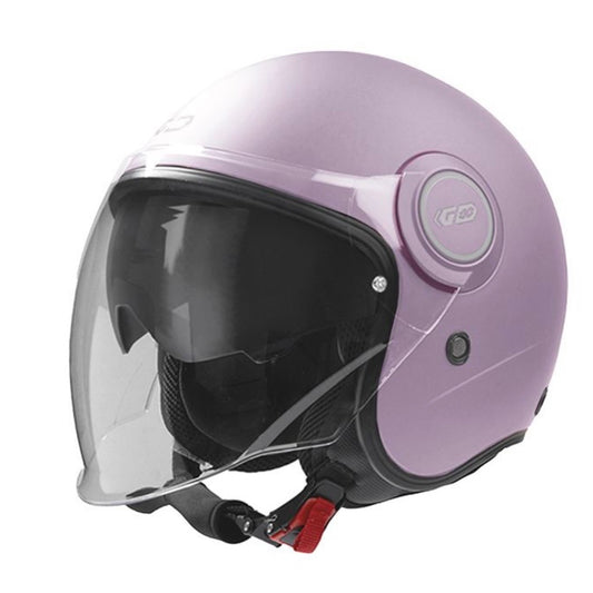 GARIBALDI（ガリバルディ）G21 ジェットヘルメット【Matt Pink】装飾品