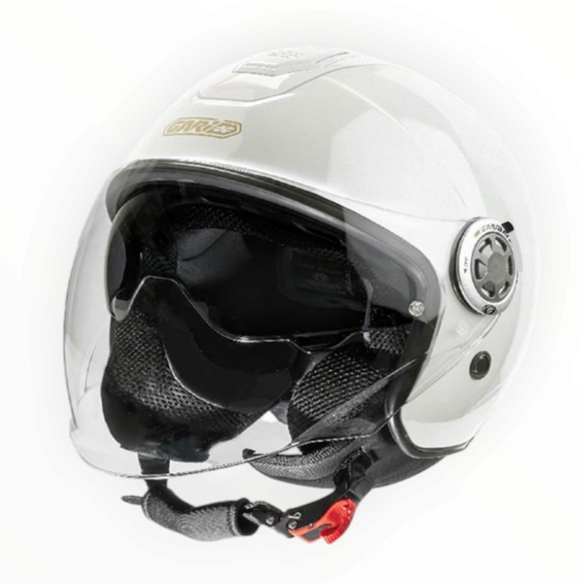 GARIBALDI（ガリバルディ）G20 Evo ジェットヘルメット【Pearl White】装飾品