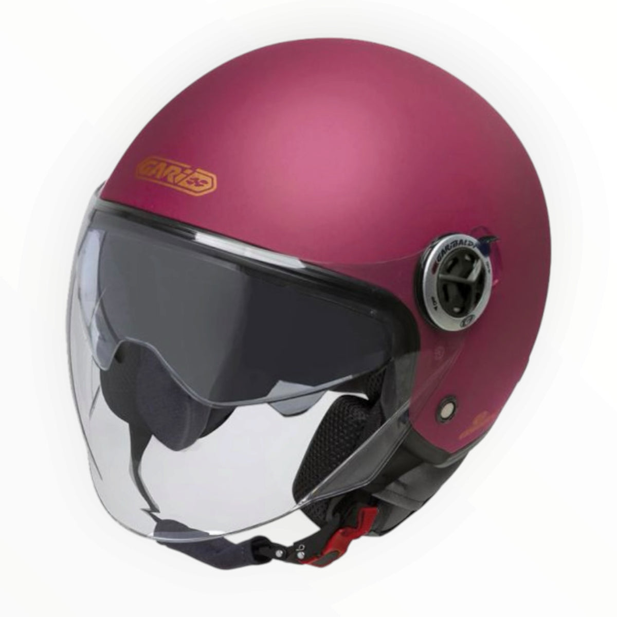 GARIBALDI（ガリバルディ）G20 ジェットヘルメット【Matt Fuchsia】装飾品