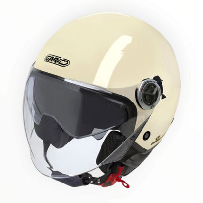 GARIBALDI（ガリバルディ）G20 ジェットヘルメット【Ivory】装飾品