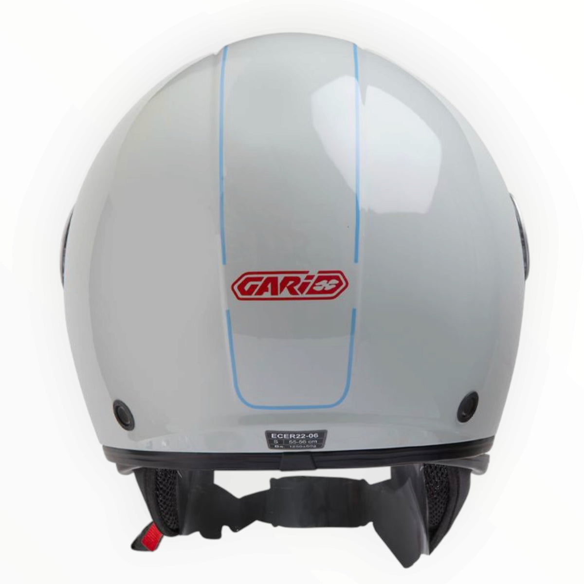 GARIBALDI（ガリバルディ）G20 Special Sunvisor ジェットヘルメット【Light Grey】装飾品