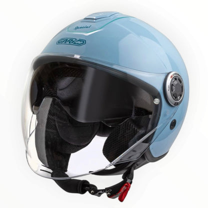 GARIBALDI（ガリバルディ）G20 Special Sunvisor ジェットヘルメット【Light Blue】装飾品