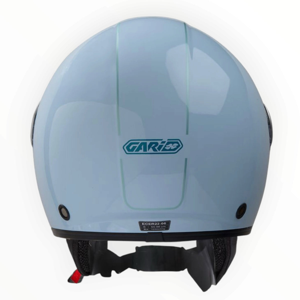 GARIBALDI（ガリバルディ）G20 Special Sunvisor ジェットヘルメット【Light Blue】装飾品