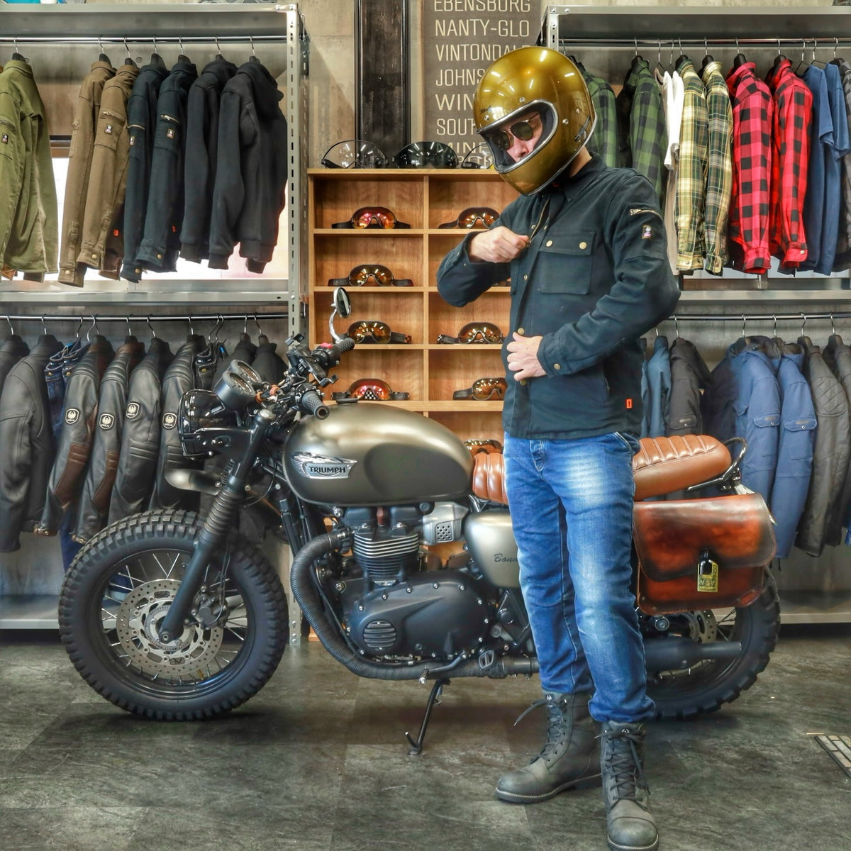ストレッチシャツジャケット  ”Brody D3O Single Layer Riding Shirt”【ブラック】