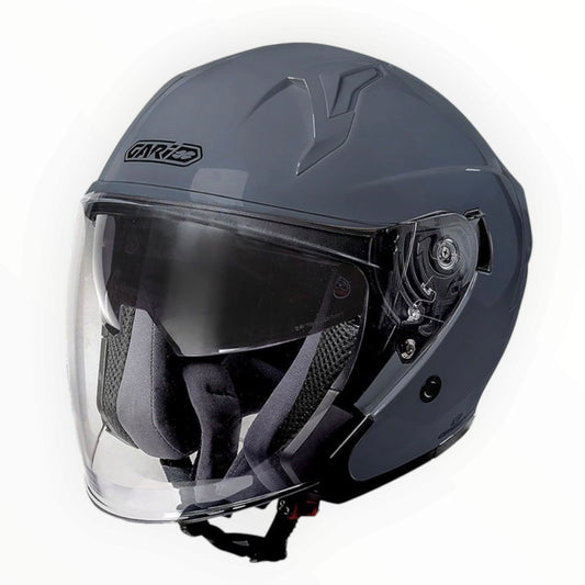 GARIBALDI（ガリバルディ）G40 Sunvisor ジェットヘルメット【Grey】装飾品
