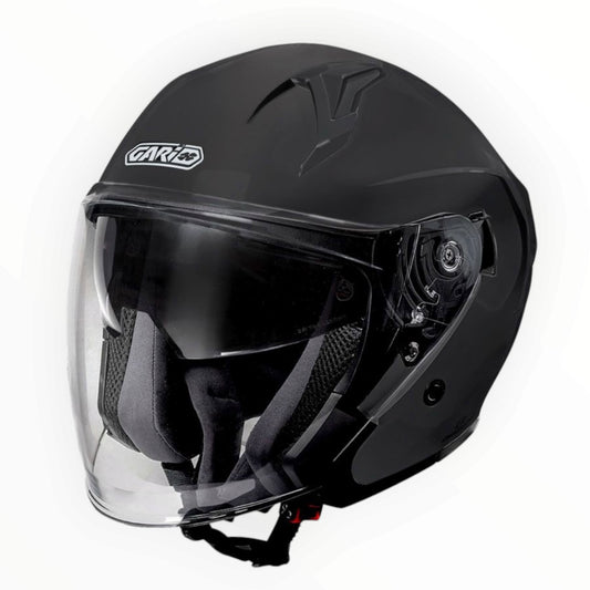 GARIBALDI（ガリバルディ）G40 Sunvisor ジェットヘルメット【Matt Black】装飾品