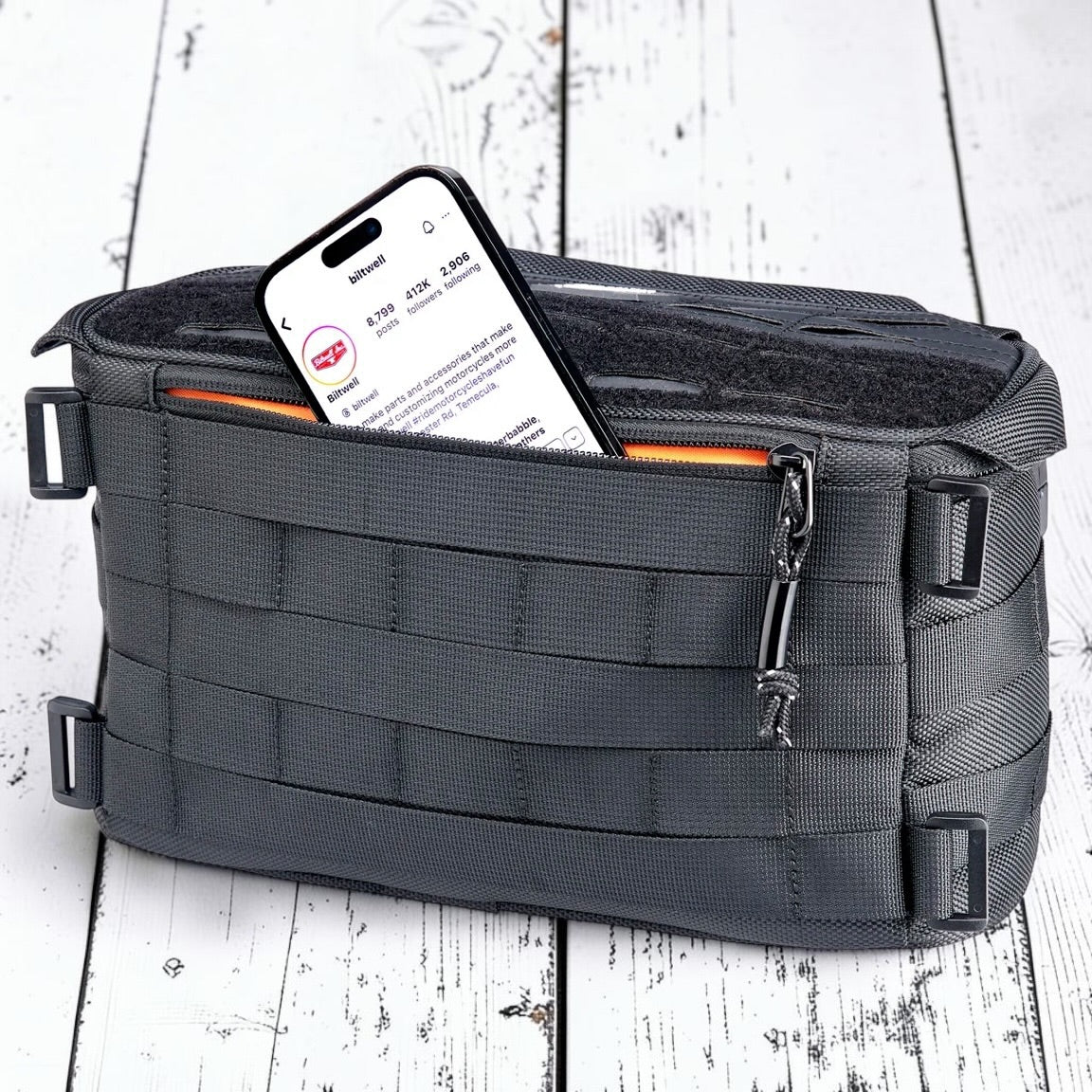 Biltwell ビルトウェル ラゲッジバッグ "EXFIL-7 2.0 Bag - Black"
