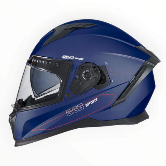 GARIBALDI（ガリバルディ）G83 Sport フルフェイスヘルメット【Matt Blue】装飾品
