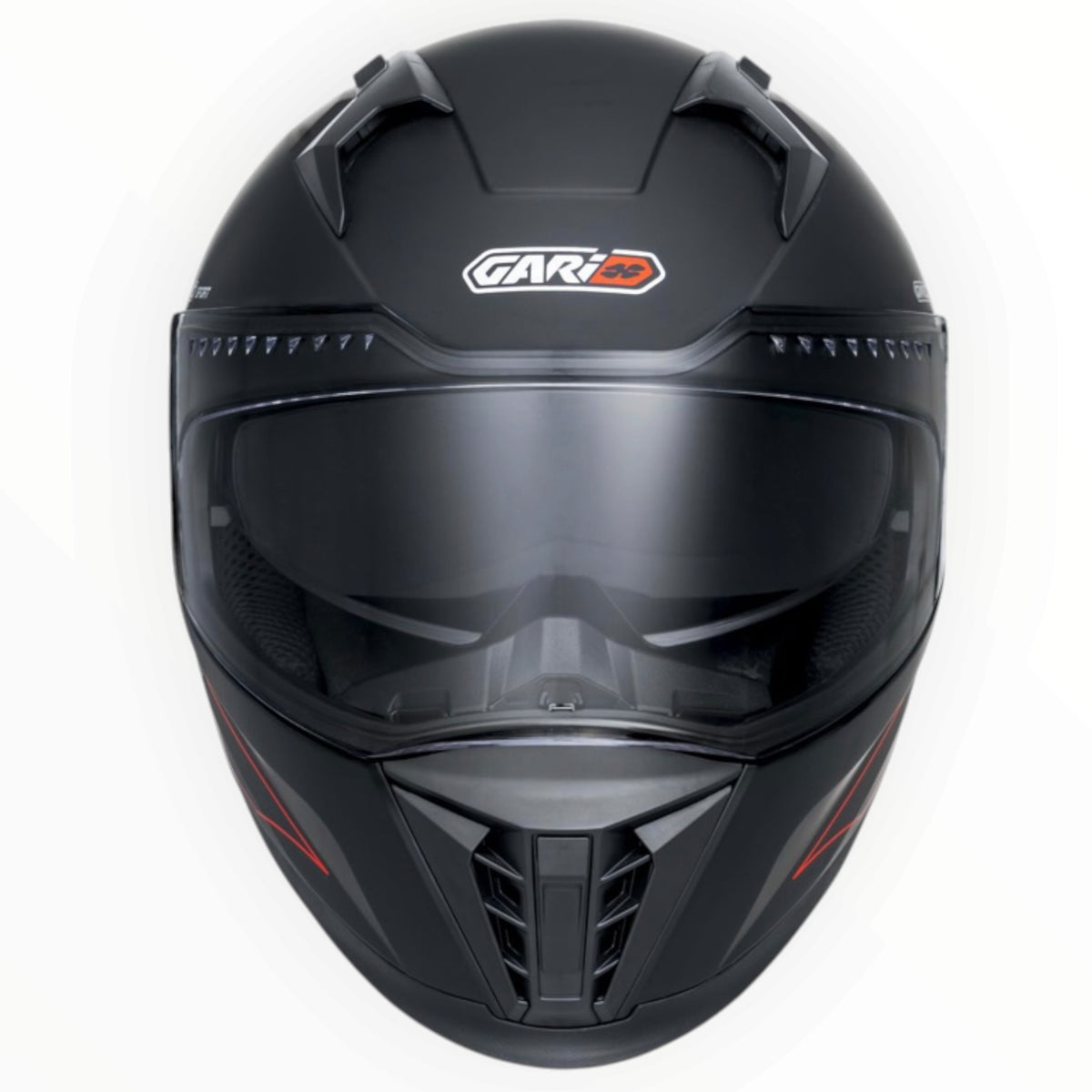 GARIBALDI（ガリバルディ）G83 Sport フルフェイスヘルメット【Matt Black】装飾品