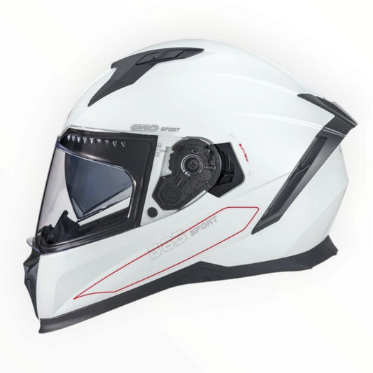 GARIBALDI（ガリバルディ）G83 Sport フルフェイスヘルメット【Pearl White】装飾品