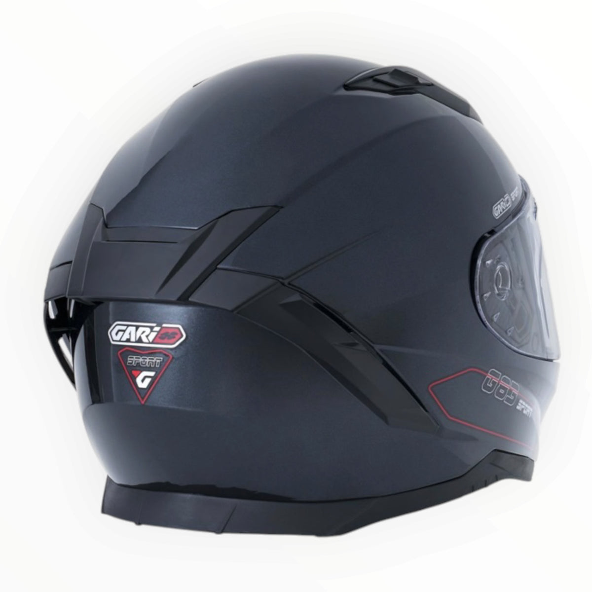 GARIBALDI（ガリバルディ）G83 Sport フルフェイスヘルメット【Pearl Black】装飾品