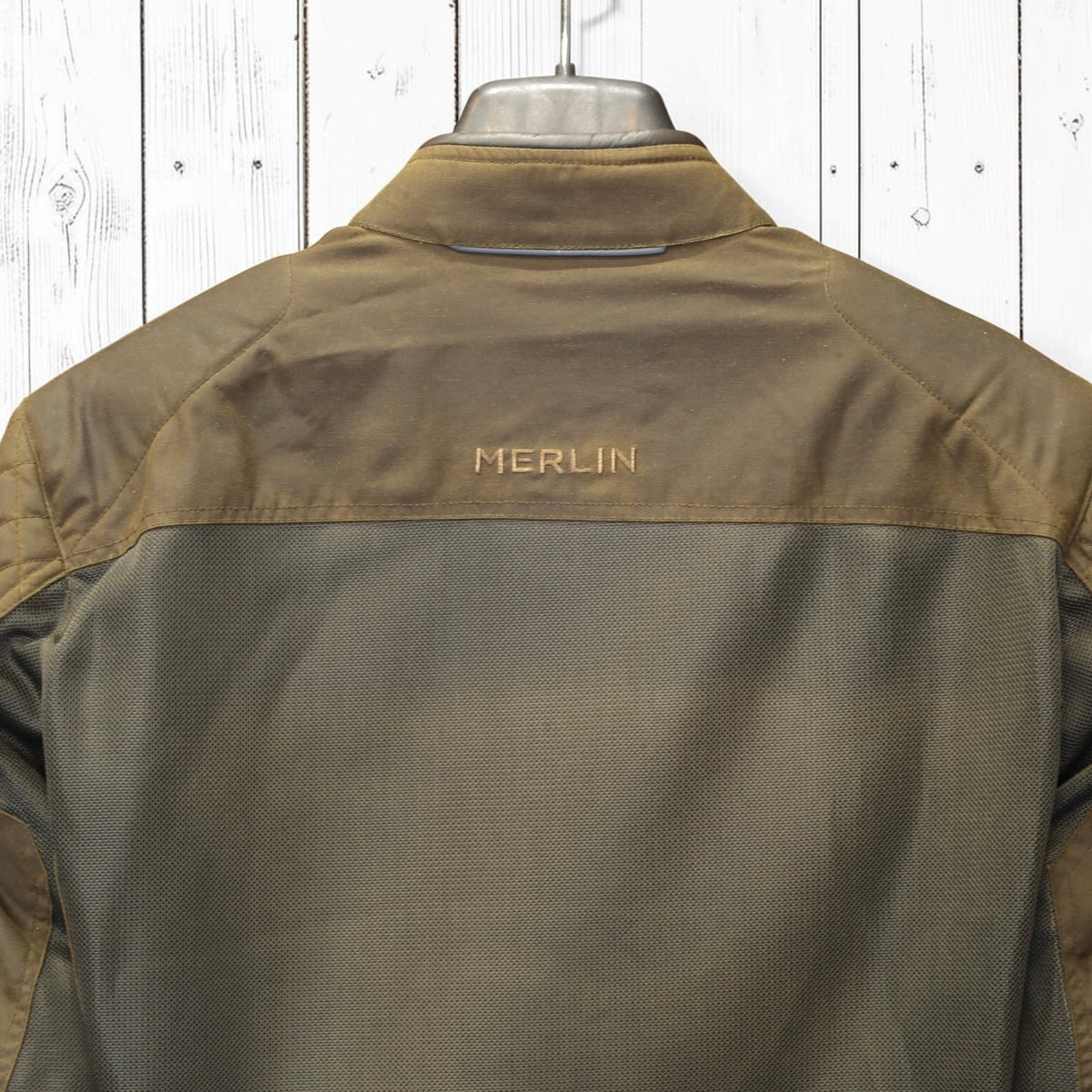 MERLIN （マーリン） ワックスコットンメッシュジャケット "WALTHAM D3O COTEC AIR JACKET" 【オリーブ】