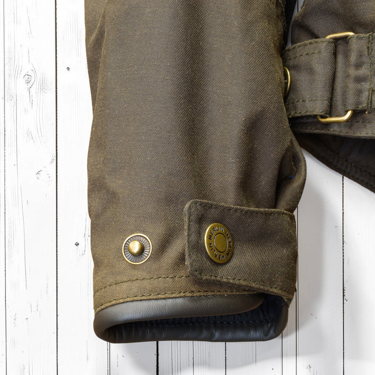MERLIN （マーリン） ワックスコットンメッシュジャケット "WALTHAM D3O COTEC AIR JACKET" 【オリーブ】