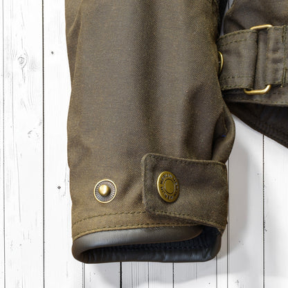 MERLIN （マーリン） ワックスコットンメッシュジャケット "WALTHAM D3O COTEC AIR JACKET" 【オリーブ】