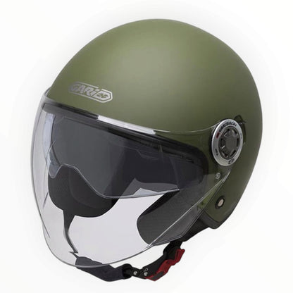 GARIBALDI（ガリバルディ）G20 ジェットヘルメット【Matt Military Green】装飾品