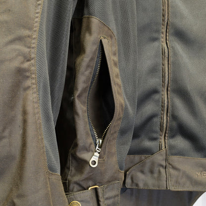 MERLIN （マーリン） ワックスコットンメッシュジャケット "WALTHAM D3O COTEC AIR JACKET" 【オリーブ】