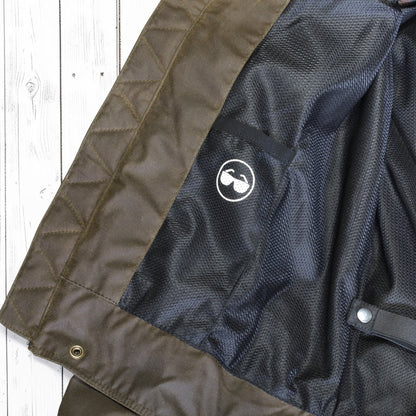 MERLIN （マーリン） ワックスコットンメッシュジャケット "WALTHAM D3O COTEC AIR JACKET" 【オリーブ】