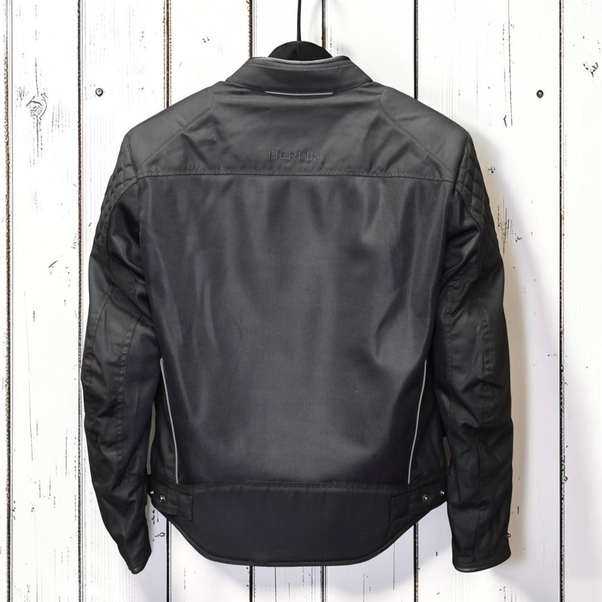 MERLIN （マーリン） ワックスコットンメッシュジャケット "WALTHAM D3O COTEC AIR JACKET" 【ブラック】