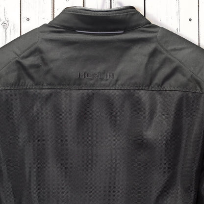 MERLIN （マーリン） ワックスコットンメッシュジャケット "WALTHAM D3O COTEC AIR JACKET" 【ブラック】