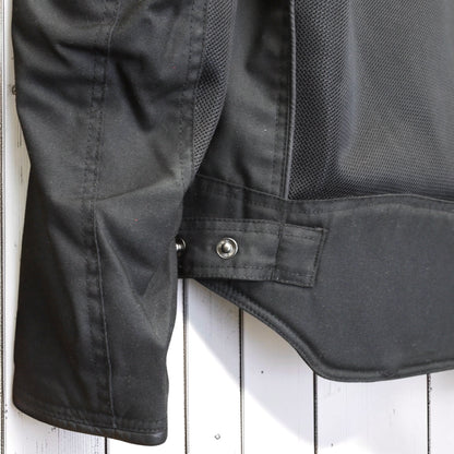 MERLIN （マーリン） ワックスコットンメッシュジャケット "WALTHAM D3O COTEC AIR JACKET" 【ブラック】