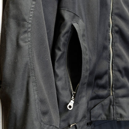 MERLIN （マーリン） ワックスコットンメッシュジャケット "WALTHAM D3O COTEC AIR JACKET" 【ブラック】