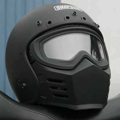 SIMPSON シンプソン ”Chopper"  ジェットヘルメット専用ゴーグル【クリアレンズ】
