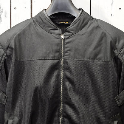 MERLIN （マーリン） ワックスコットンメッシュジャケット "WALTHAM D3O COTEC AIR JACKET" 【ブラック】