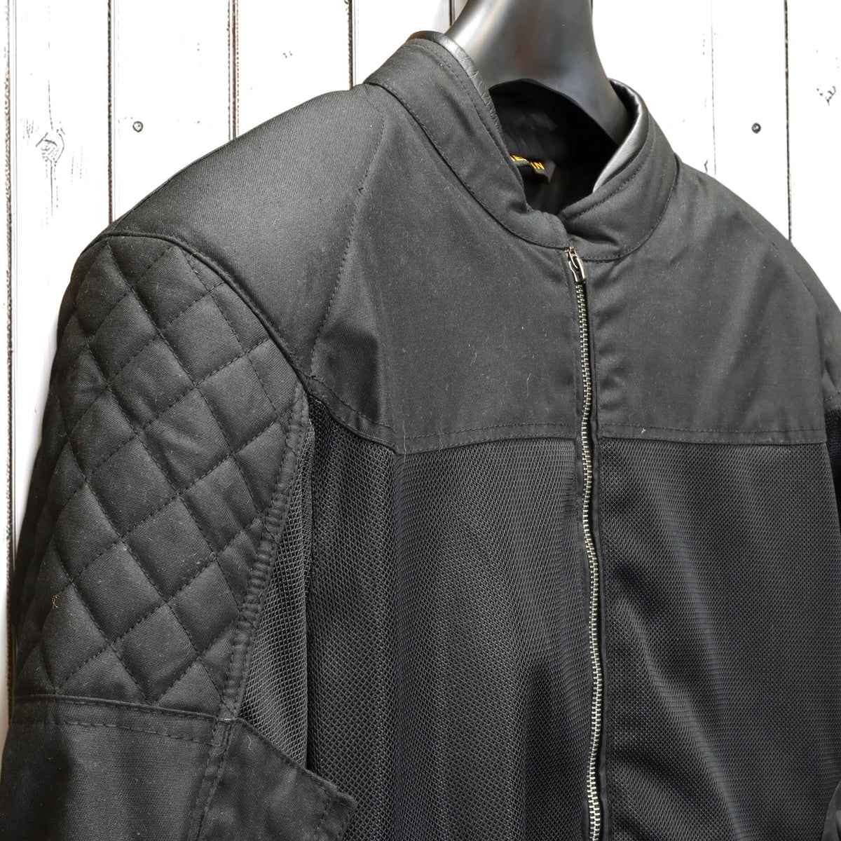 MERLIN （マーリン） ワックスコットンメッシュジャケット "WALTHAM D3O COTEC AIR JACKET" 【ブラック】