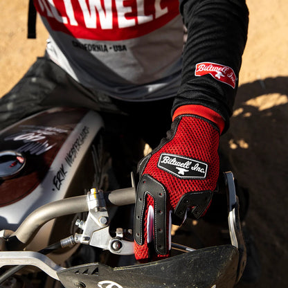 Biltwell ビルトウェル メッシュグローブ "Anza Gloves" 【レッド】