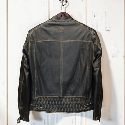 REBELHORN（レベルホーン）レザージャケット "Hunter II Leather Jacket " 【ヴィンテージブラウン】