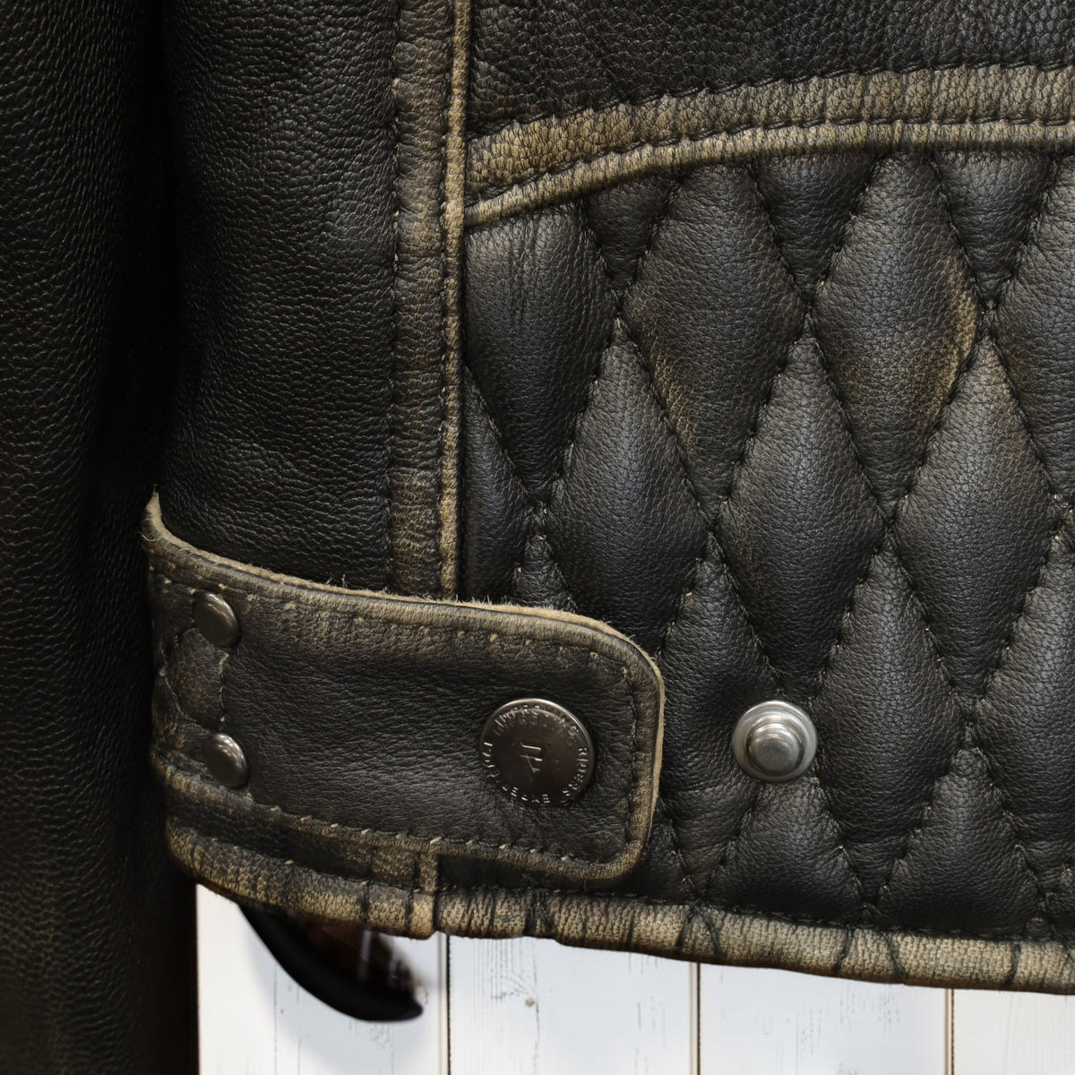 REBELHORN（レベルホーン）レザージャケット "Hunter II Leather Jacket " 【ヴィンテージブラウン】