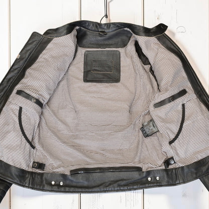 REBELHORN（レベルホーン）レザージャケット "Hunter II Leather Jacket " 【ヴィンテージブラウン】