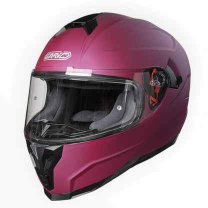 GARIBALDI（ガリバルディ）G80 Pinlock Trend フルフェイスヘルメット【Matt Fuchsia】装飾品