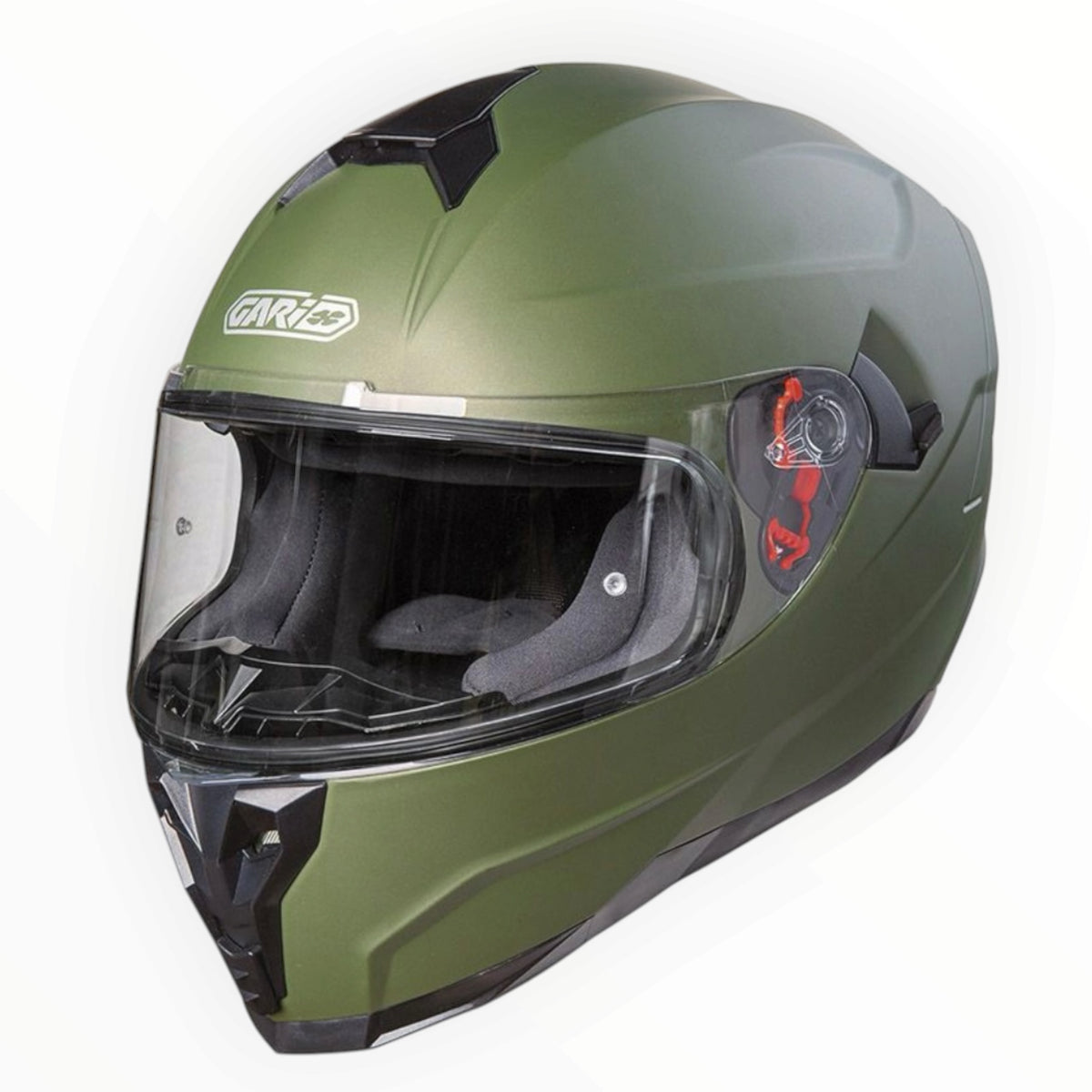 GARIBALDI（ガリバルディ）G80 Pinlock Trend フルフェイスヘルメット【Matt Military Green】装飾品