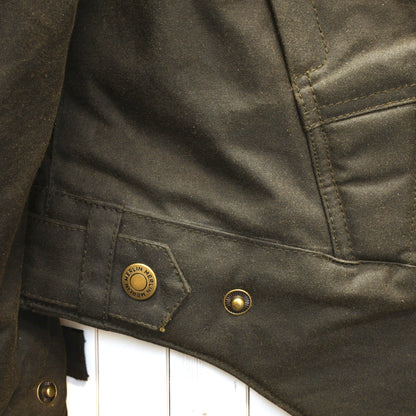MERLIN （マーリン） 防寒最強 ワックスコットンジャケット "Barton II Waxed Cotton Jacket" 【オリーブ】