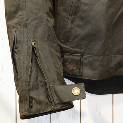MERLIN （マーリン） 防寒最強 ワックスコットンジャケット "Barton II Waxed Cotton Jacket" 【オリーブ】