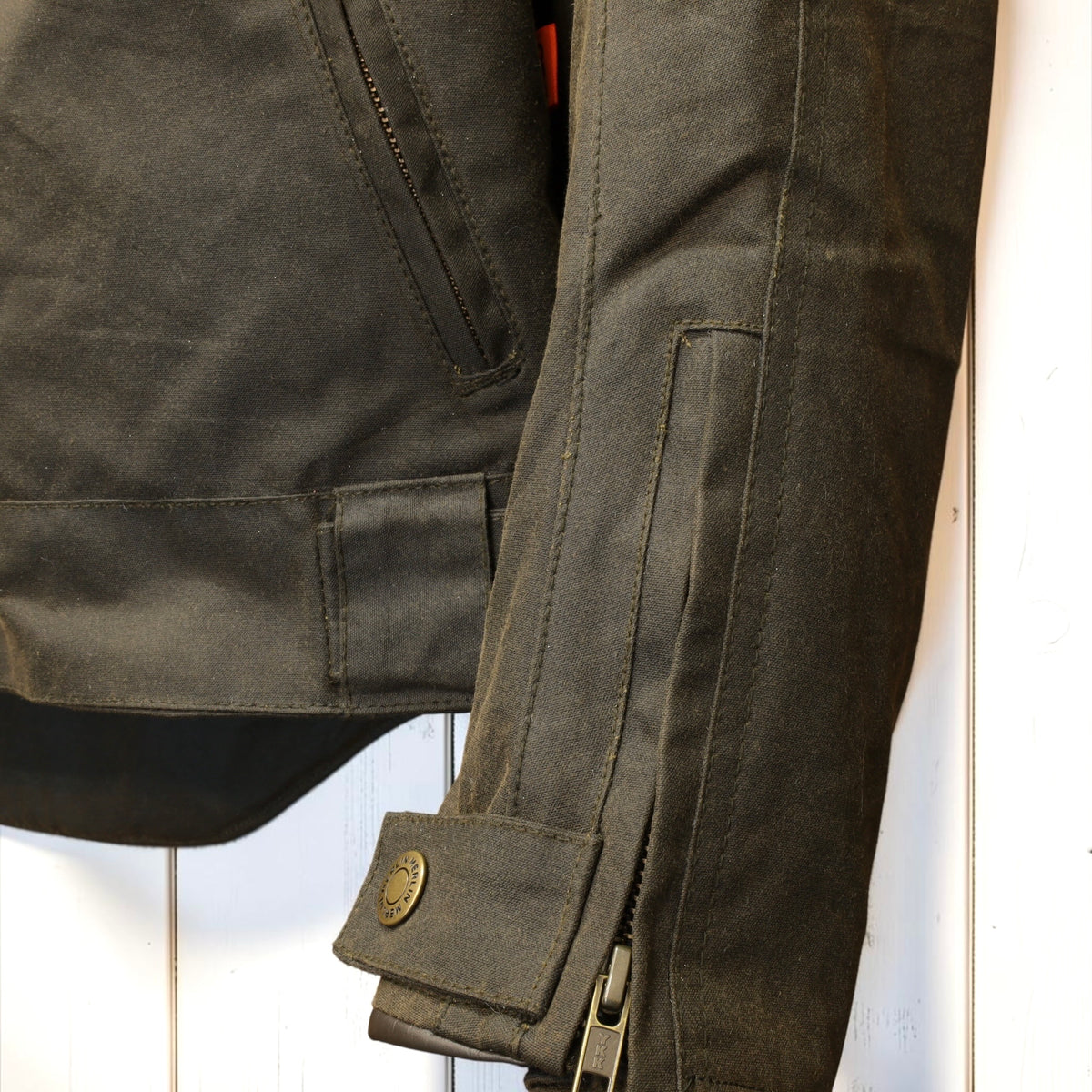 MERLIN （マーリン） 防寒最強 ワックスコットンジャケット "Barton II Waxed Cotton Jacket" 【オリーブ】