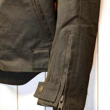 MERLIN （マーリン） 防寒最強 ワックスコットンジャケット "Barton II Waxed Cotton Jacket" 【オリーブ】