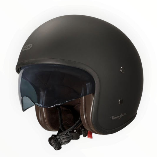 GARIBALDI（ガリバルディ）G03X ジェットヘルメット【Matt Black】装飾品