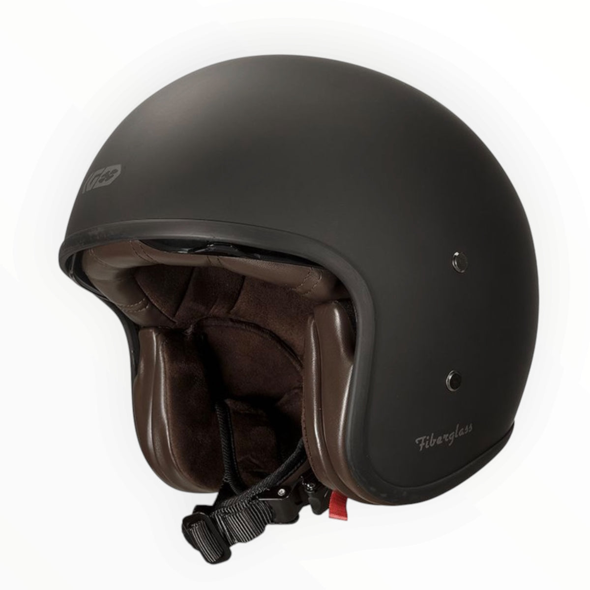 GARIBALDI（ガリバルディ）G03X ジェットヘルメット【Matt Black】装飾品